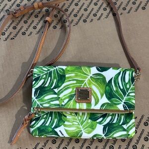 Dooney & Bourke Palm Montego Fold Over  Crossbody